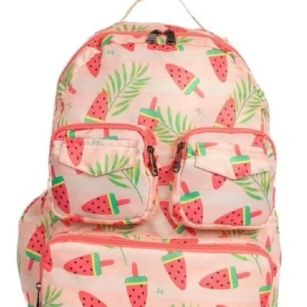 Lug Puddle Jumper SE PJ Packable Backpack – Watermelon Popsicle
